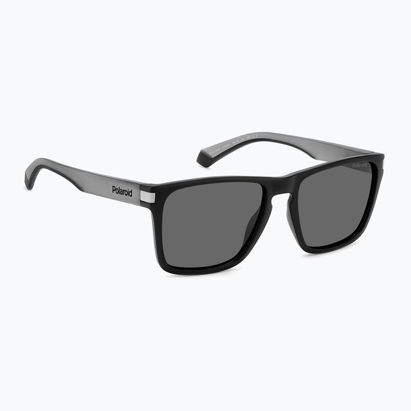 Occhiali da sole Polaroid PLD 2139/S nero opaco grigio/grigio polarizzato