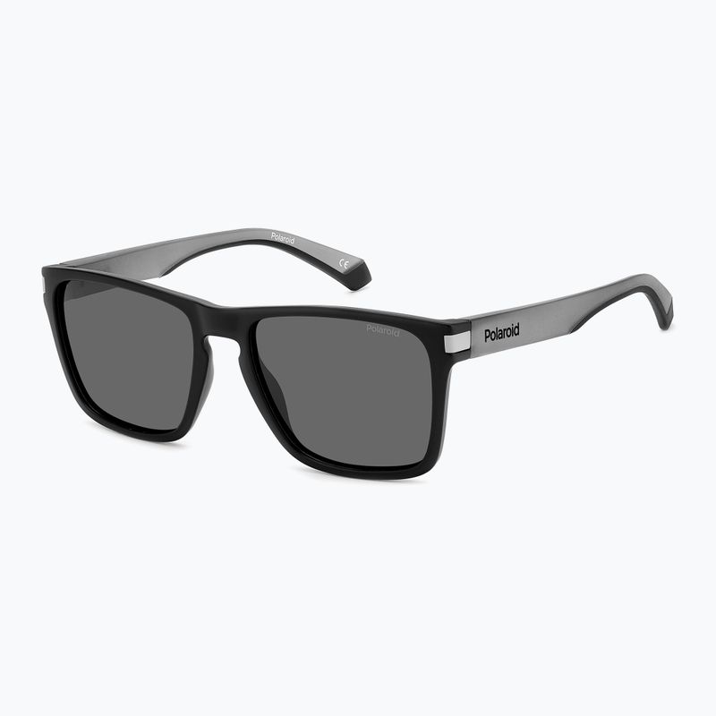 Occhiali da sole Polaroid PLD 2139/S nero opaco grigio/grigio polarizzato 2