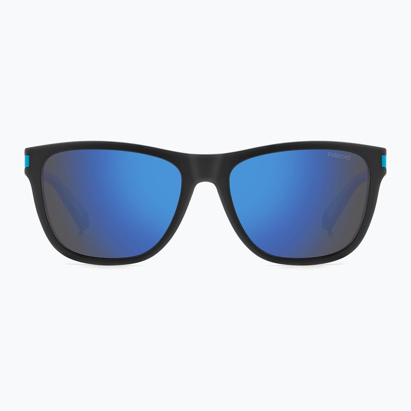 Occhiali da sole Polaroid PLD 2138/S nero opaco blu/specchio blu polarizzati 3