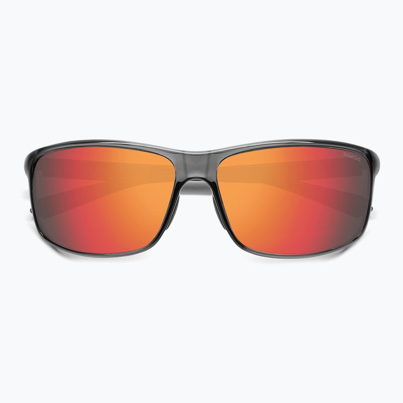 Occhiali da sole Polaroid PLD 7036/S grigio/rosso multistrato polarizzato 4