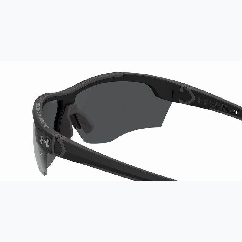 Occhiali da sole Under Armour Yard Dual S3 nero opaco/grigio oleofobico 6