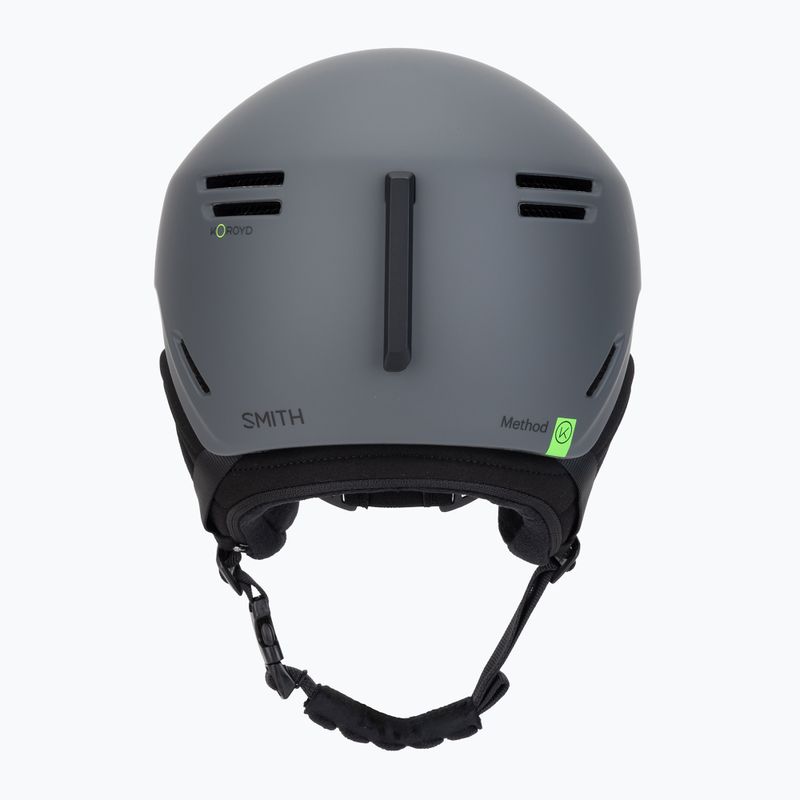Casco da sci Smith Method matte slate 4