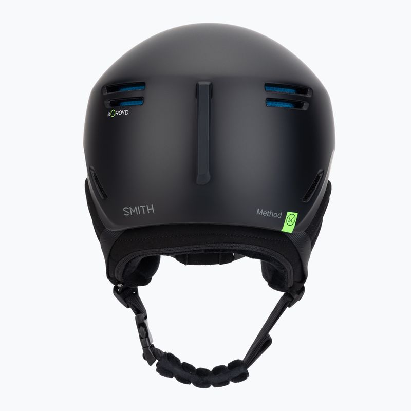 Casco da sci Smith Method matte black 4