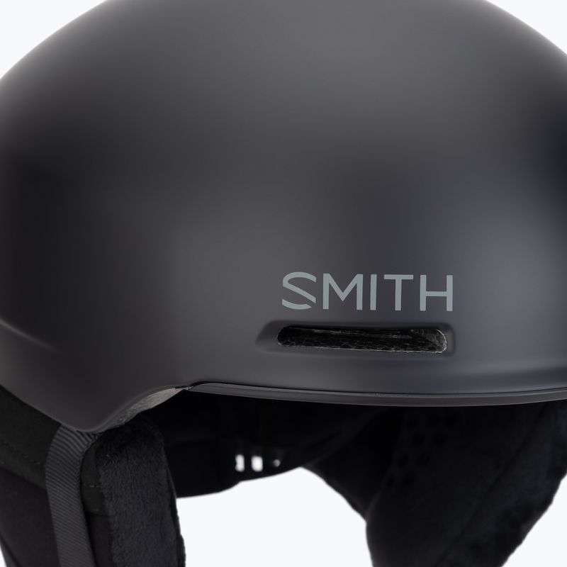 Casco da sci Smith Method matte black 7