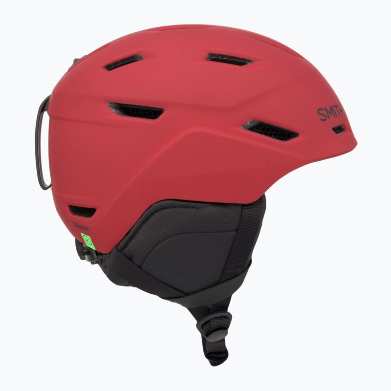 Smith Mission MIPS - Casco da sci in cremisi opaco 4