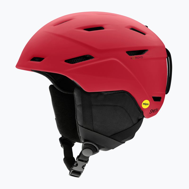 Smith Mission MIPS - Casco da sci in cremisi opaco 6