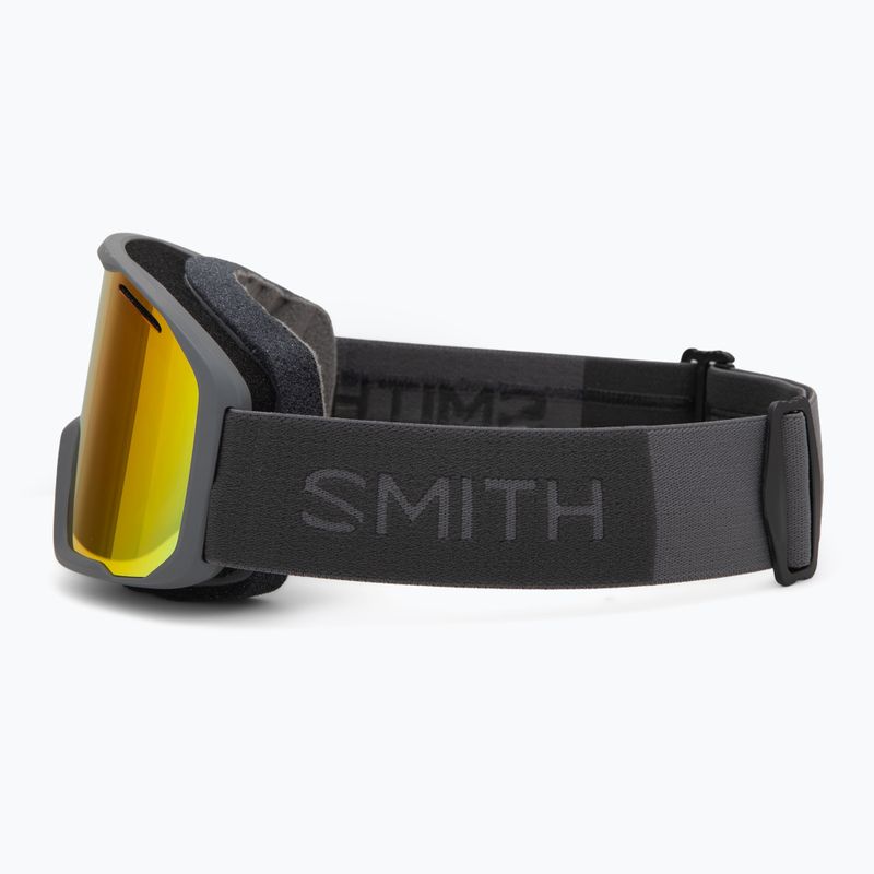 Maschera da sci Smith Blazer slate/red sol-x mirror 4