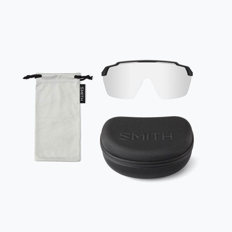 Occhiali da sole Smith Shift XL MAG nero/fotocromatico da chiaro a grigio 4