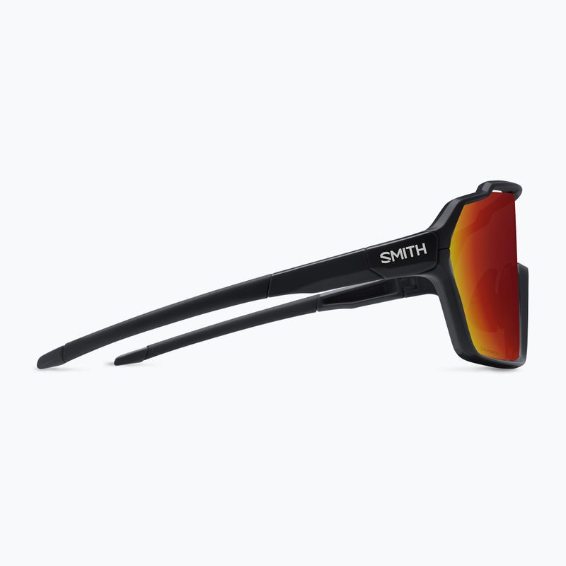 Occhiali da sole Smith Shift XL MAG nero/cromapop rosso a specchio 3