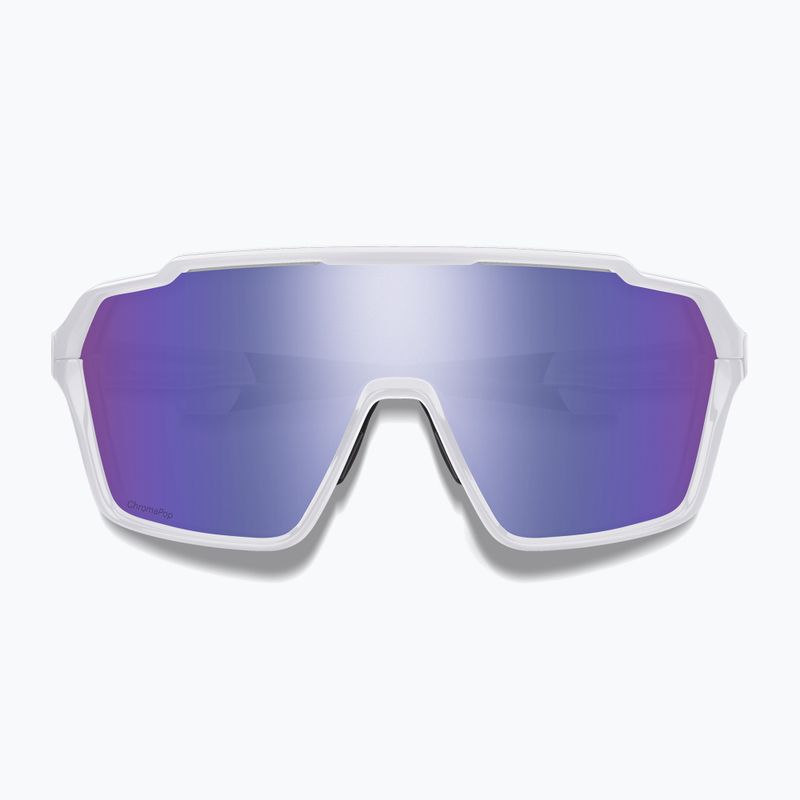 Occhiali da sole Smith Shift XL MAG bianco/cromapop viola specchiato/chiaro 2