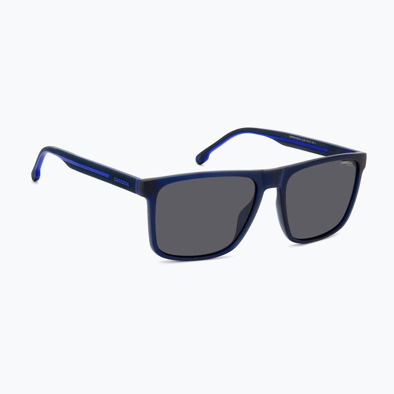 Occhiali da sole Carrera da uomo 8064/S blu opaco/grigio