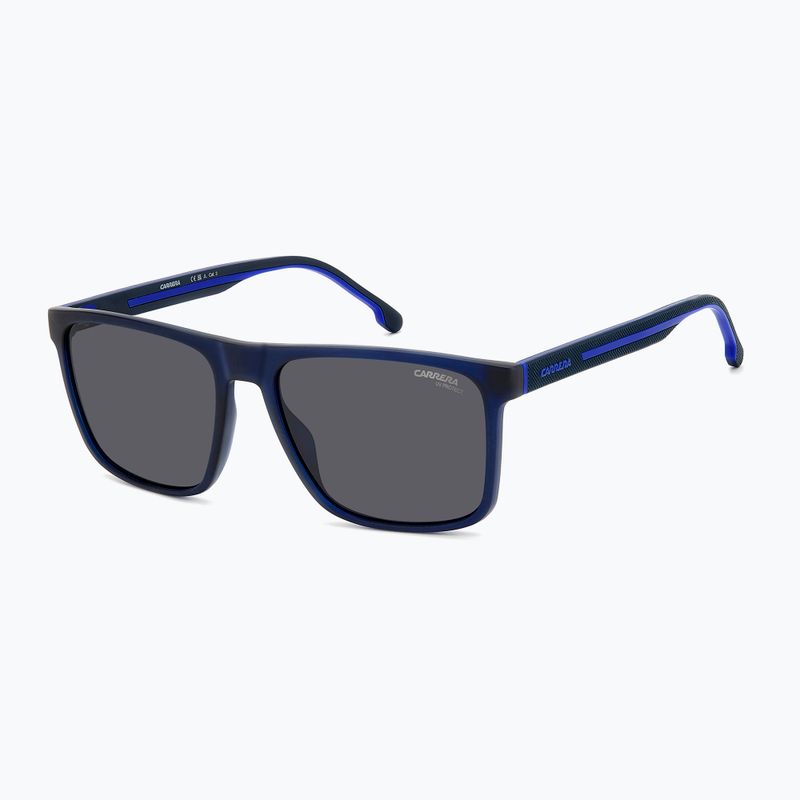 Occhiali da sole Carrera da uomo 8064/S blu opaco/grigio 2