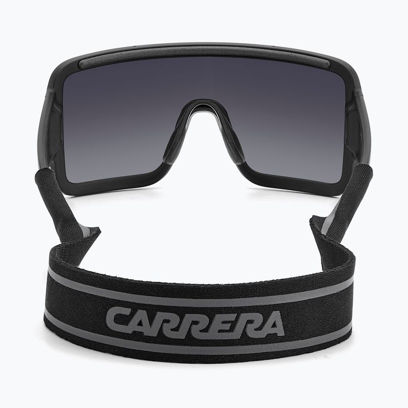 Occhiali da sole Carrera Flaglab 15 nero opaco/grigio scuro sfumato 5