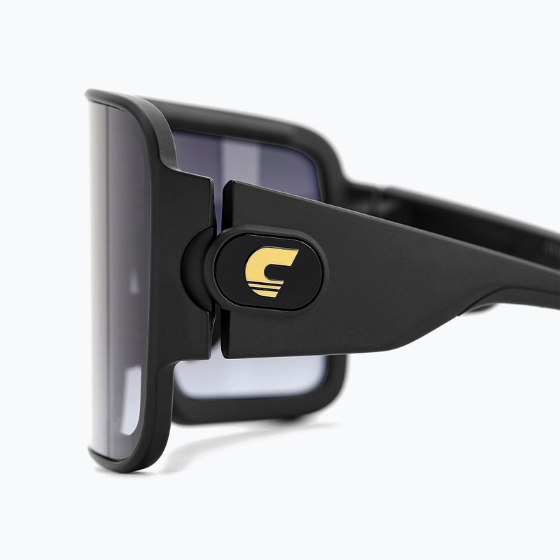 Occhiali da sole Carrera Flaglab 15 nero opaco/grigio scuro sfumato 7