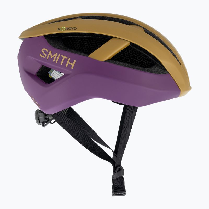 Casco da bici Smith Network MIPS opaco coyote/indaco 4