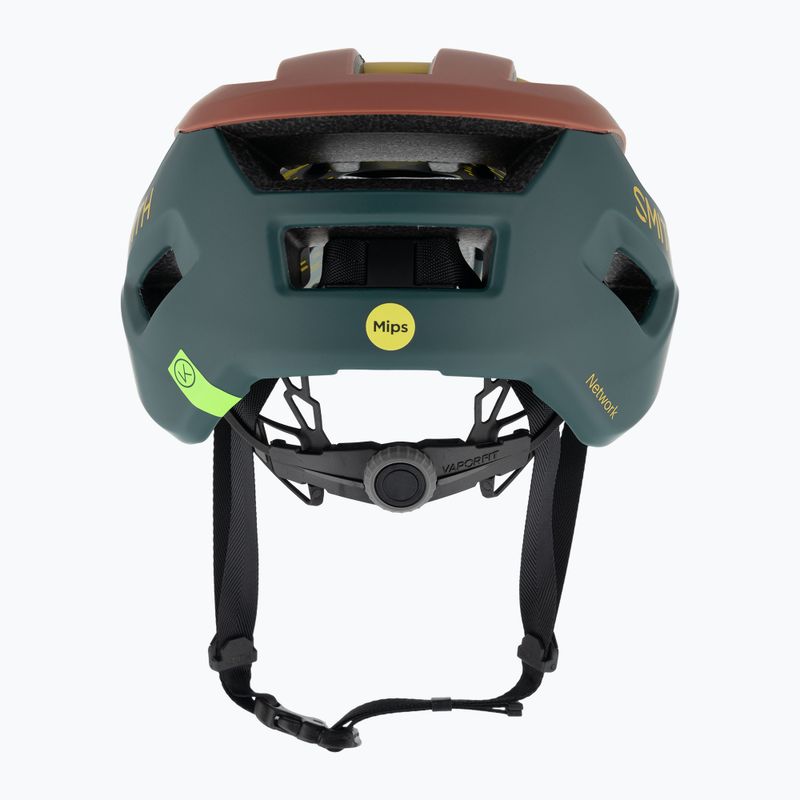 Casco da bici Smith Network MIPS opaco sedona/pacific brimstone 3