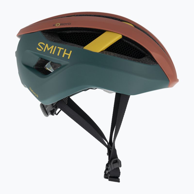 Casco da bici Smith Network MIPS opaco sedona/pacific brimstone 4
