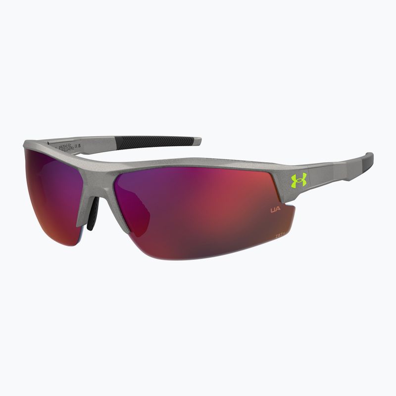 Occhiali da sole Under Armour Skillz/G S3 grigio metallizzato/infrarossi oleofobici da uomo 2