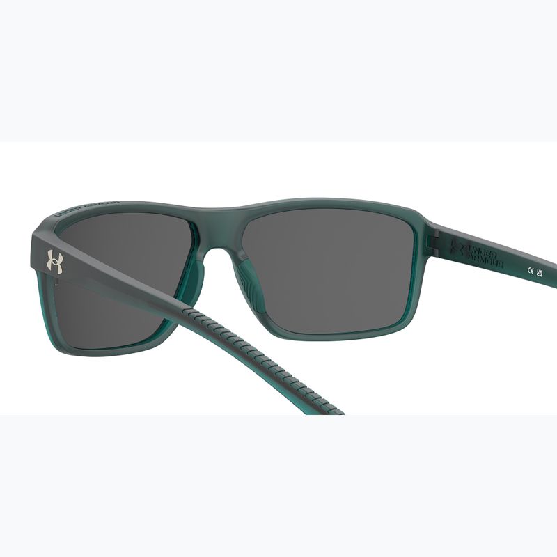 Occhiali da sole da uomo Under Armour Kickoff S3 crystal teal/copper mirror 6