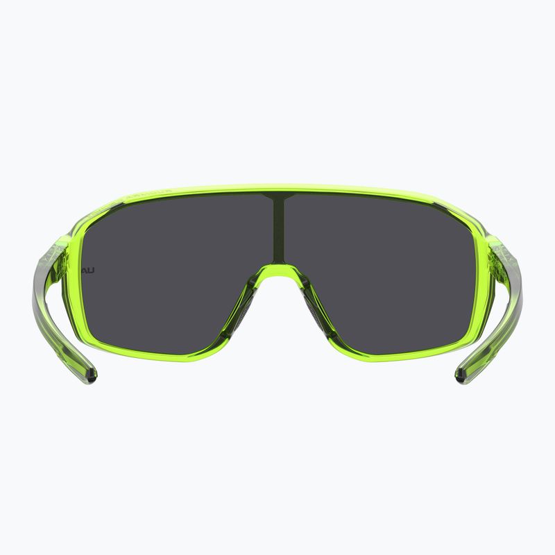 Occhiali da sole per bambini Under Armour Gameday Jr S3 con cristalli gialli e specchio argento 4