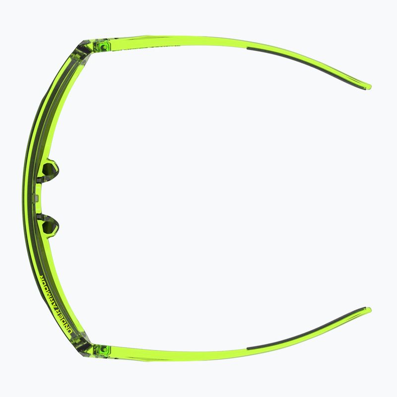 Occhiali da sole per bambini Under Armour Gameday Jr S3 con cristalli gialli e specchio argento 5