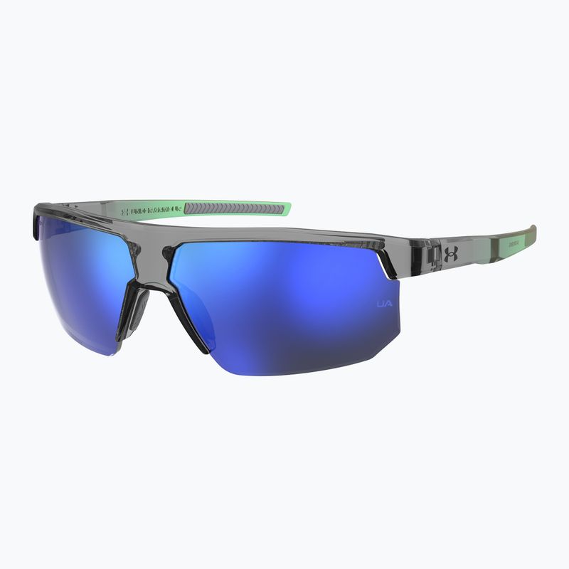 Occhiali da sole da uomo Under Armour Driven/G S3 grigio verde blu multistrato 2