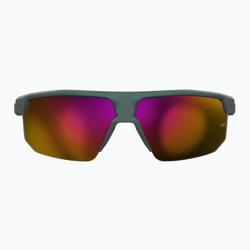 Occhiali da sole da uomo Under Armour Driven/G S3 giallo verde/rosa a specchio 3
