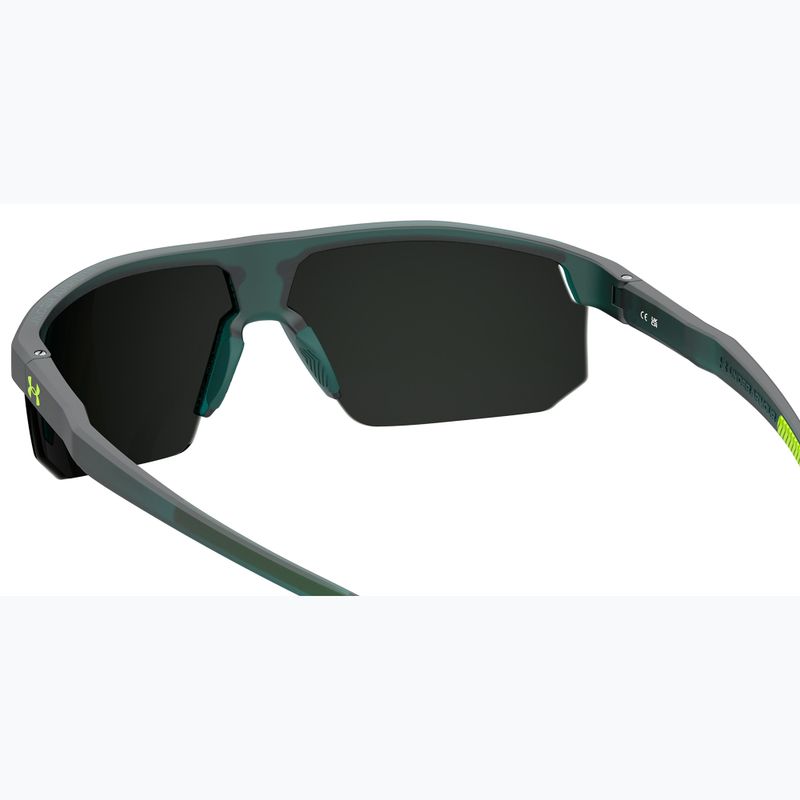 Occhiali da sole da uomo Under Armour Driven/G S3 giallo verde/rosa a specchio 6