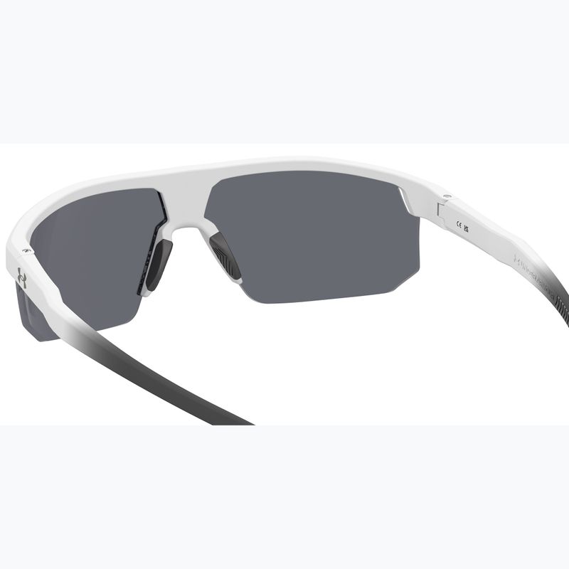 Occhiali da sole da uomo Under Armour Driven/G S3 bianco grigio/argento specchiato 6