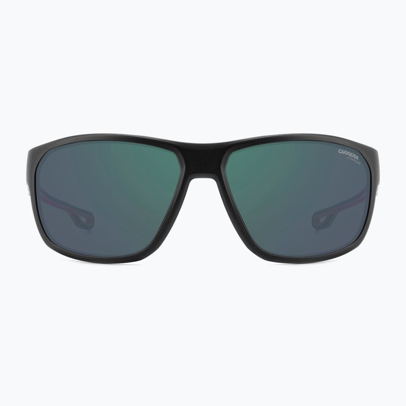 Carrera 4018/S occhiali da sole da uomo nero opaco rosso/verde grigio ad alto contrasto antiriflesso 3