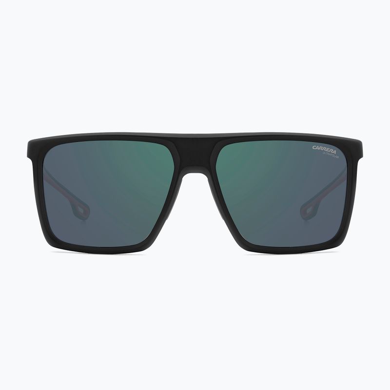 Carrera 4019/S occhiali da sole da uomo nero opaco rosso/verde grigio ad alto contrasto antiriflesso 3