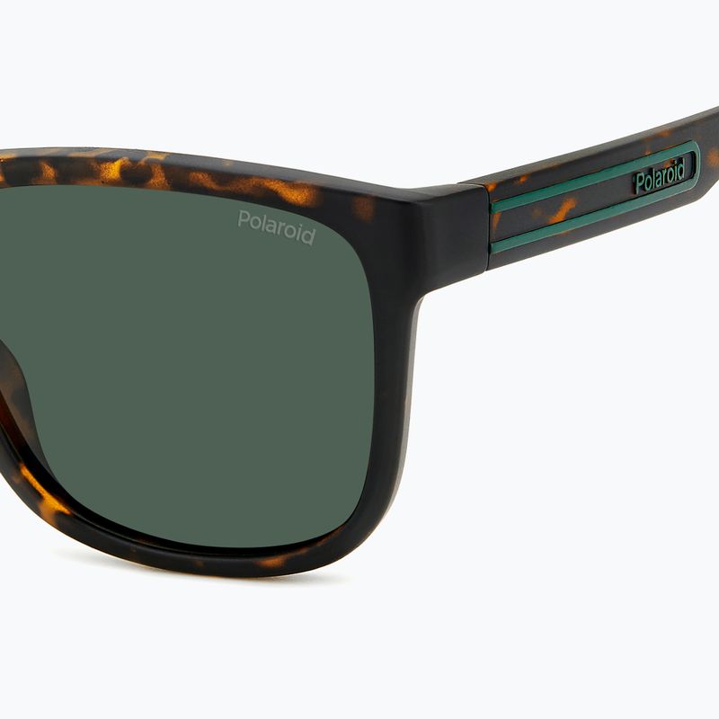 Occhiali da sole Polaroid PLD 2155/S da uomo marrone opaco avana/verde polarizzato 5