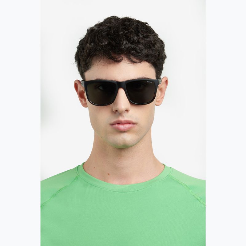 Occhiali da sole Polaroid PLD 2155/S da uomo marrone opaco avana/verde polarizzato 6