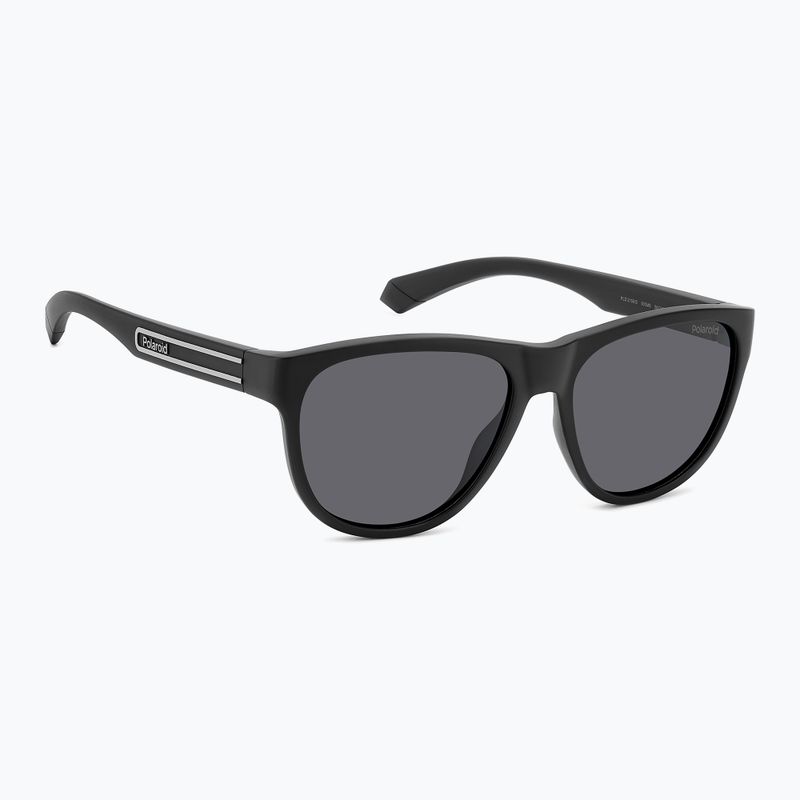 Occhiali da sole Polaroid PLD 2156/S nero opaco/grigio polarizzato