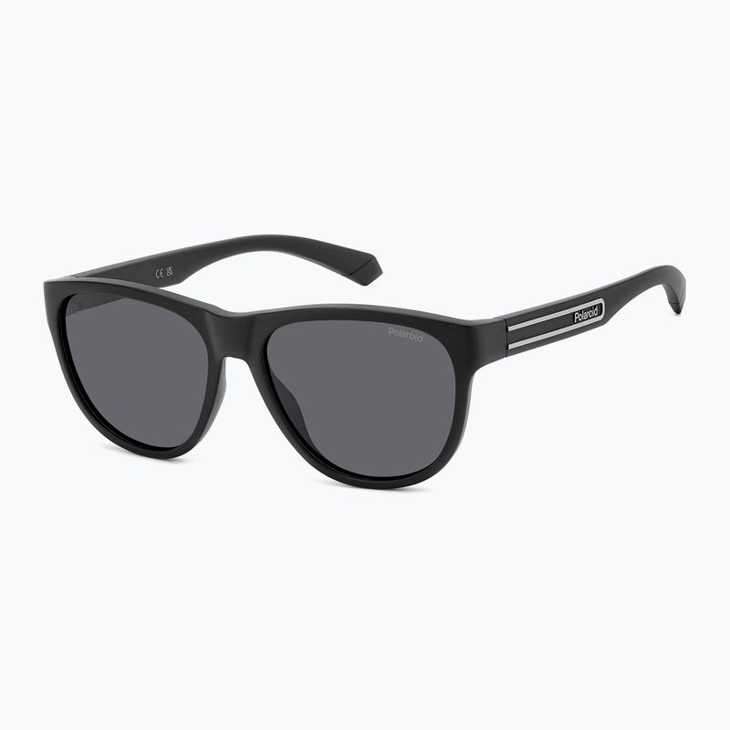 Occhiali da sole Polaroid PLD 2156/S nero opaco/grigio polarizzato 2