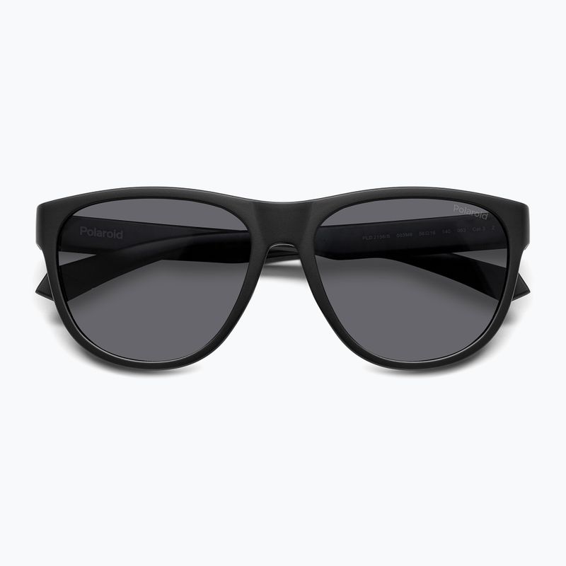 Occhiali da sole Polaroid PLD 2156/S nero opaco/grigio polarizzato 4