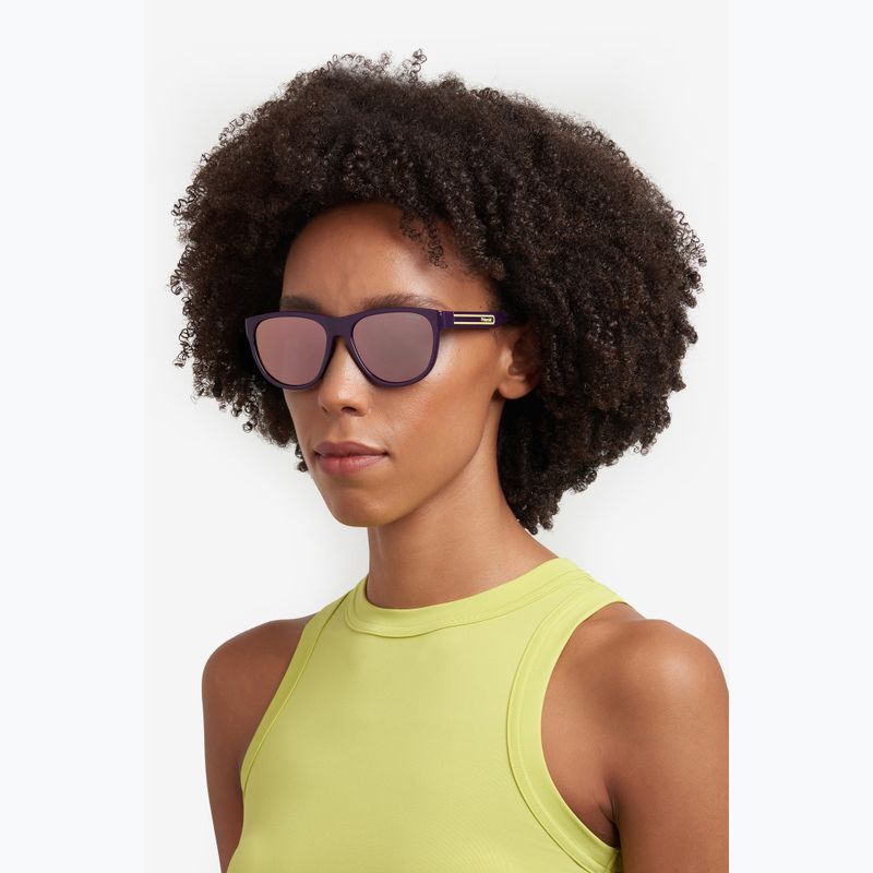 Occhiali da sole Polaroid PLD 2156/S viola/oro rosa multistrato polarizzati 7