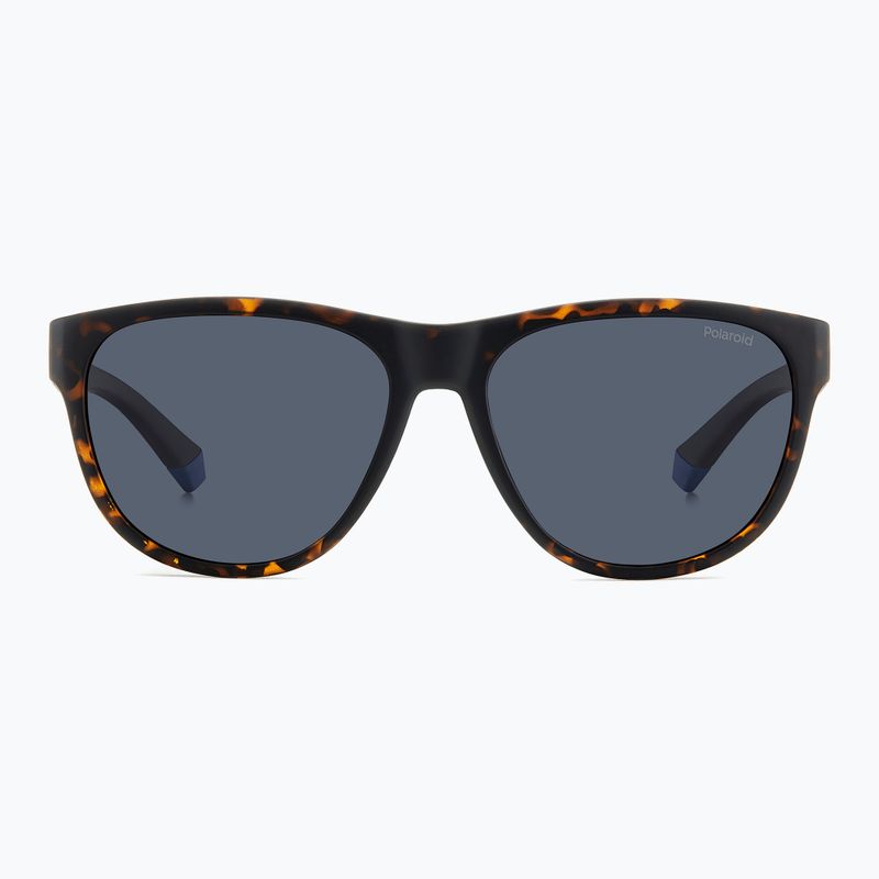 Occhiali da sole Polaroid PLD 2156/S marrone opaco avana/blu polarizzato 3