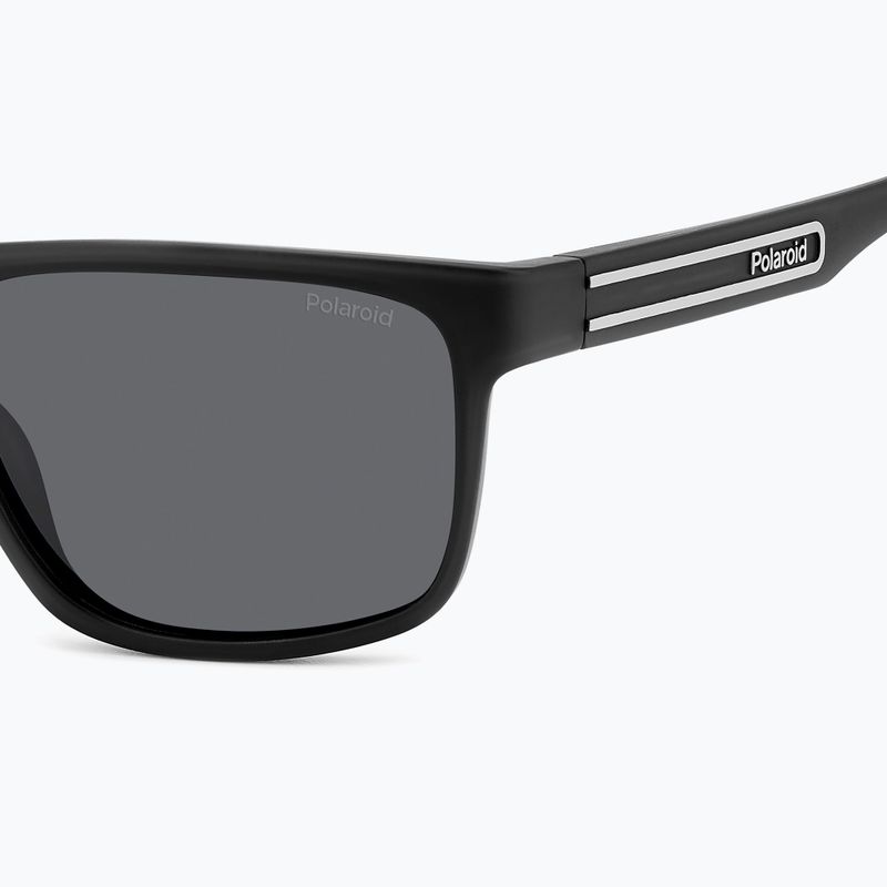 Occhiali da sole Polaroid PLD 2571/S nero opaco/grigio polarizzato da uomo 5