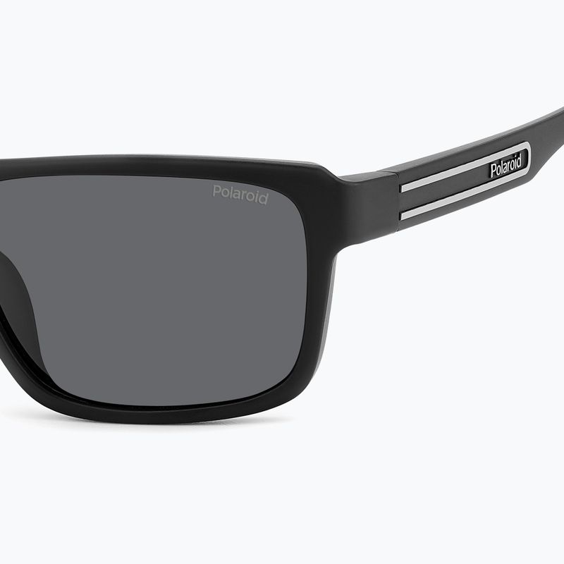 Occhiali da sole Polaroid PLD 2158/S nero/grigio polarizzati da uomo 5