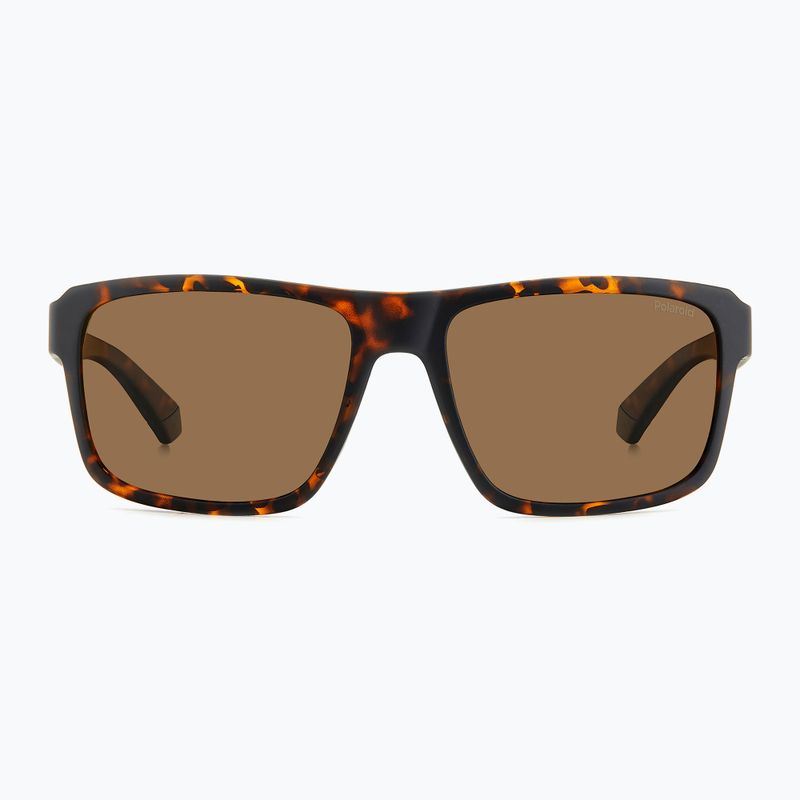 Occhiali da sole Polaroid PLD 2158/S marrone opaco havana/bronzo polarizzati da uomo 3
