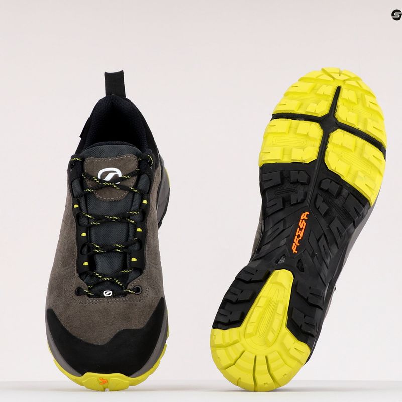 Scarponi da trekking da uomo SCARPA Rush Trail GTX titanio/lime 9