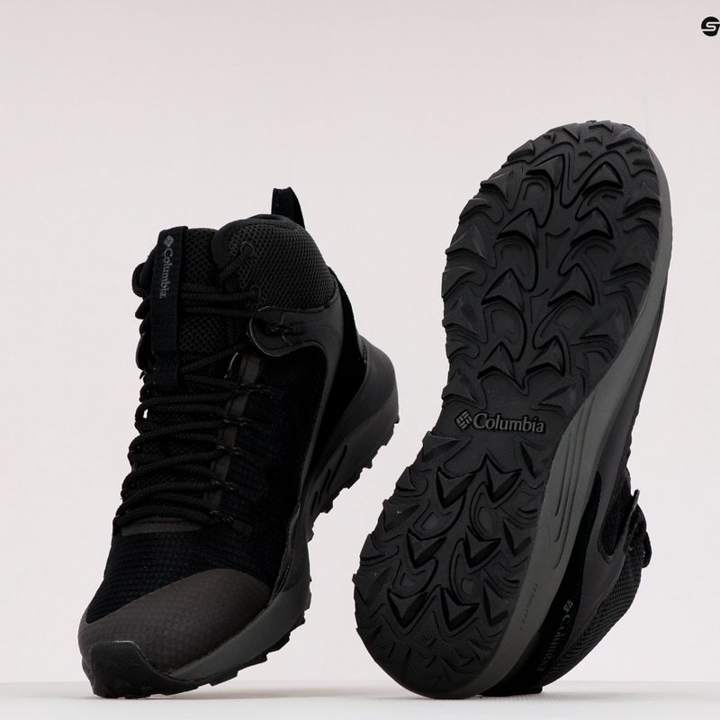 Columbia Trailstorm Mid Wp nero/grigio scuro, scarpe da trekking da uomo 9