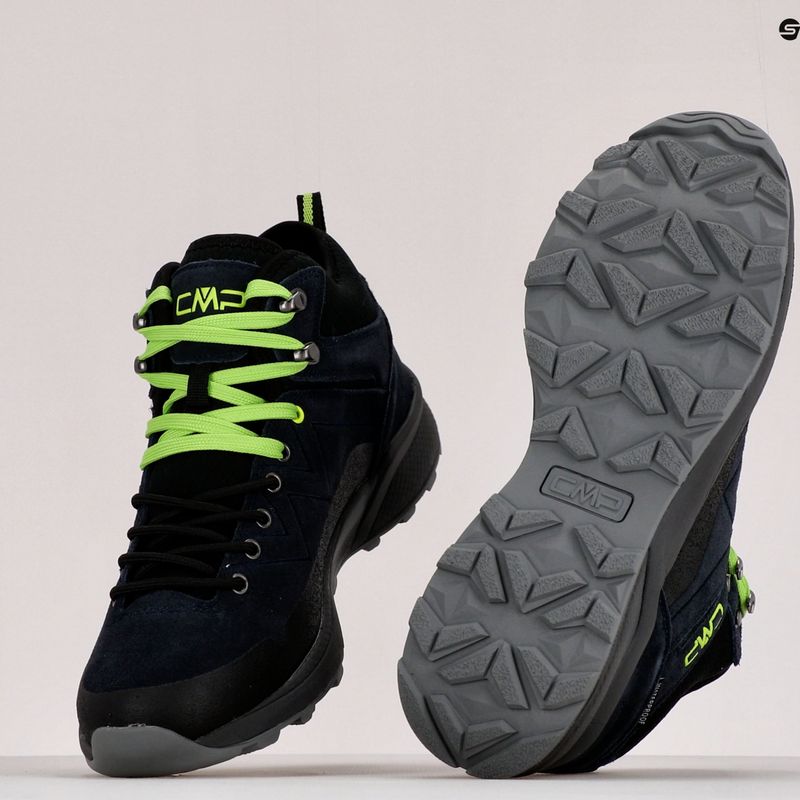 Scarpe da trekking da uomo CMP Kaleepso Mid WP grigio 31Q4917/U423 10