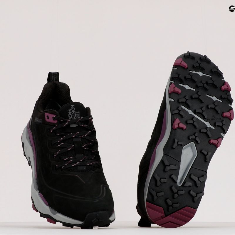 Stivali da trekking da donna The North Face Vectiv Exploris Futurelight Leather lthr nero/pioggia viola 9