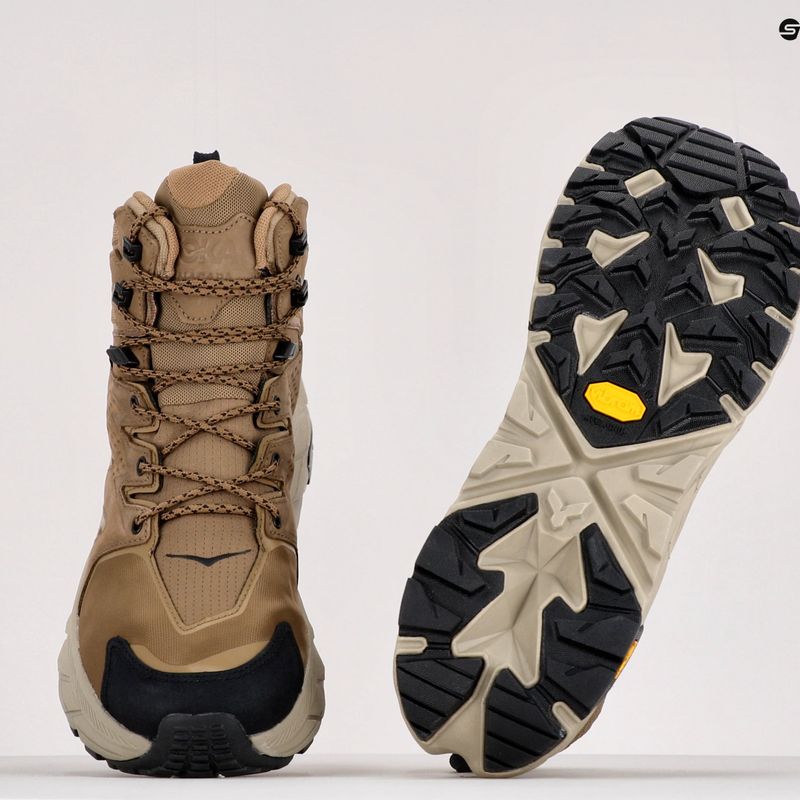 Scarpe da trekking da uomo HOKA Anacapa Mid GTX otter/nero 9