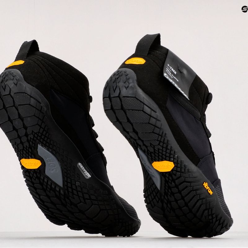 Stivali Vibram FiveFingers V-Trek da uomo nero/nero 9