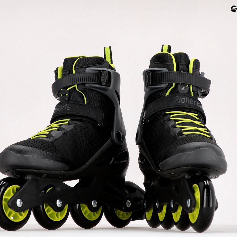 Pattini a rotelle Rollerblade Zetrablade Elite nero/calce da uomo 7