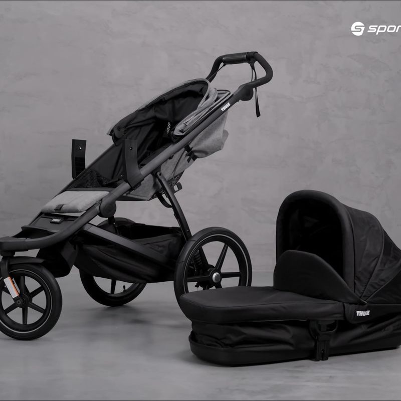 Thule Urban Glide 2 carrozzina da jogging + navicella grigio 10101965 15
