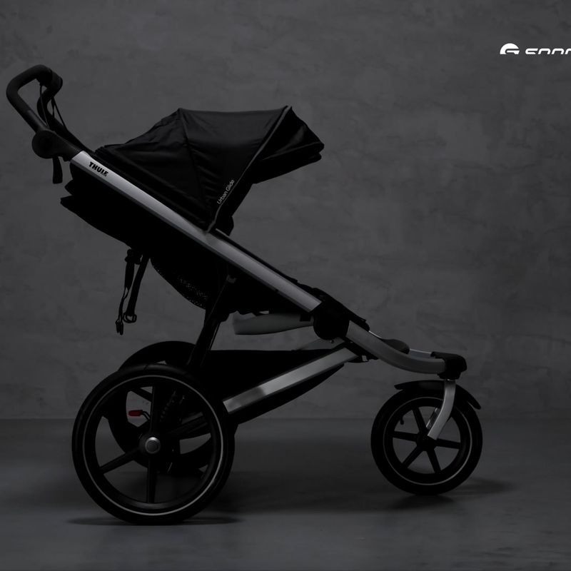 Thule Urban Glide 2 carrozzina doppia da jogging nera 10101951 15